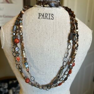 Silpada Multi Strand Necklace